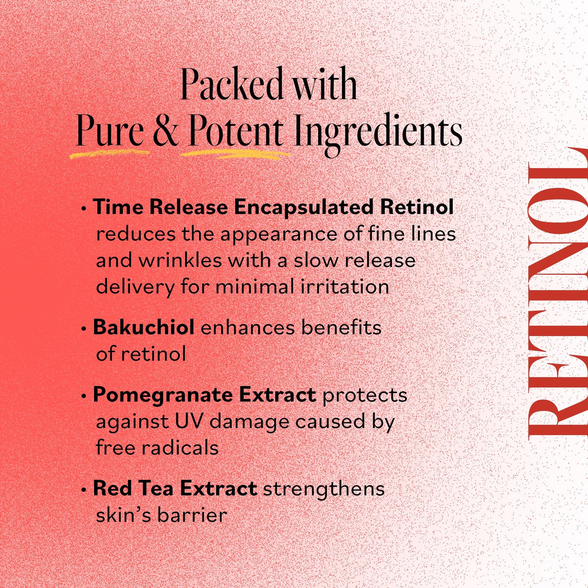 DERMA E nightly application shows nourishment during sleep