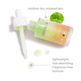 Derma-E serum dropper shows quick-absorb texture ideal for daily routines.