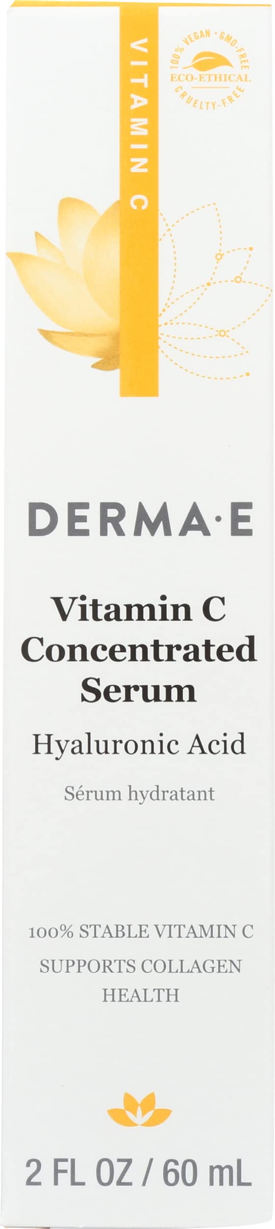 Derma E Vitamin C Concentrated Serum bottle for daily brightening and hydration