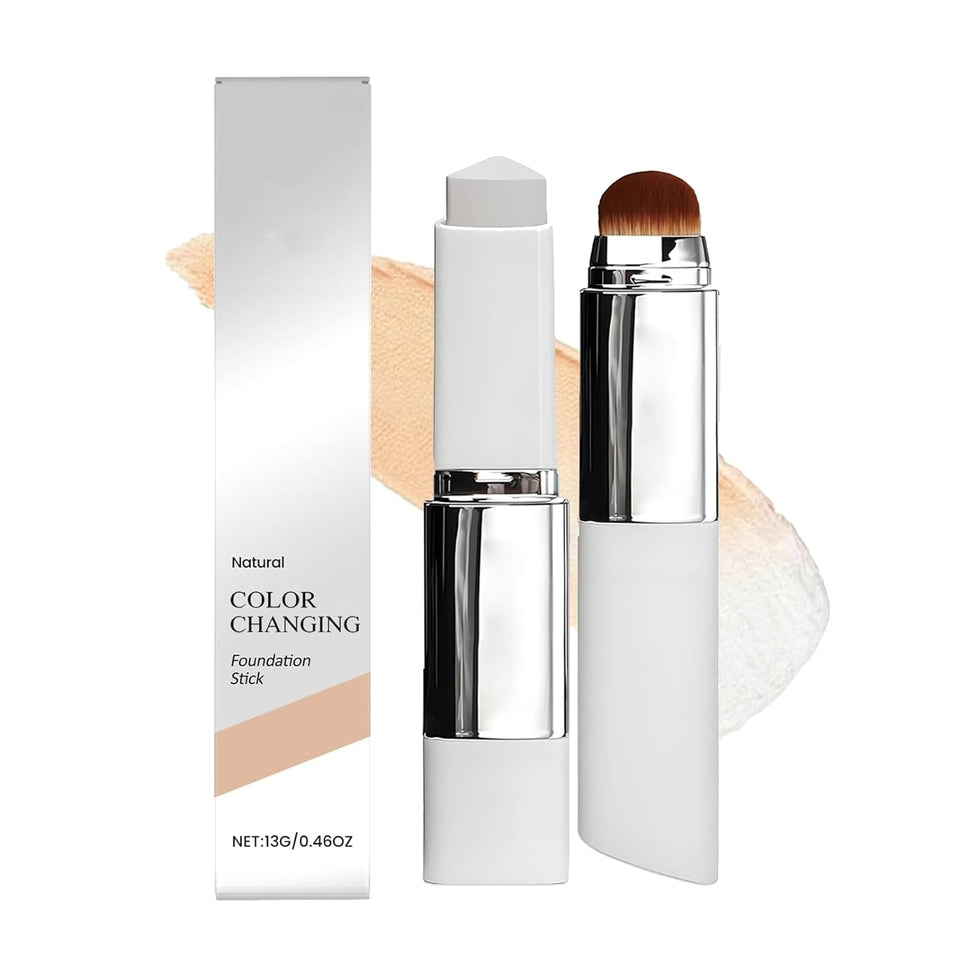 DERMA MUSE Tryskintle color-changing foundation stick blends to skin tone