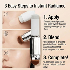 DERMA MUSE Tryskintle travel-ready twist-up stick fits in a purse