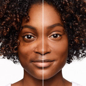 Ingredients panel featuring baicalin, niacinamide and vitamin E.