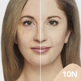 Dermablend CC Cream swirl showing color correction and radiant finish.