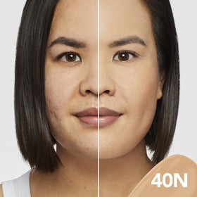 Dermablend CC cream swatches on skin showing even tone.