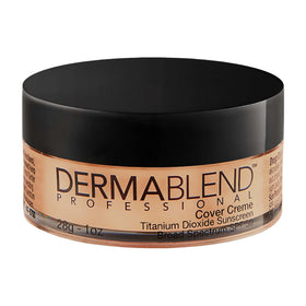Dermablend Cover Crème bottle with SPF 30 for long-lasting coverage.