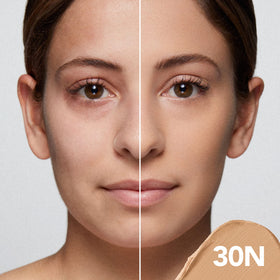 Dermablend Cover Crème swatch 30N Sand Beige showing true color.