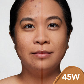 Dermablend Cover Creme swatches on arm showing even-toned coverage.