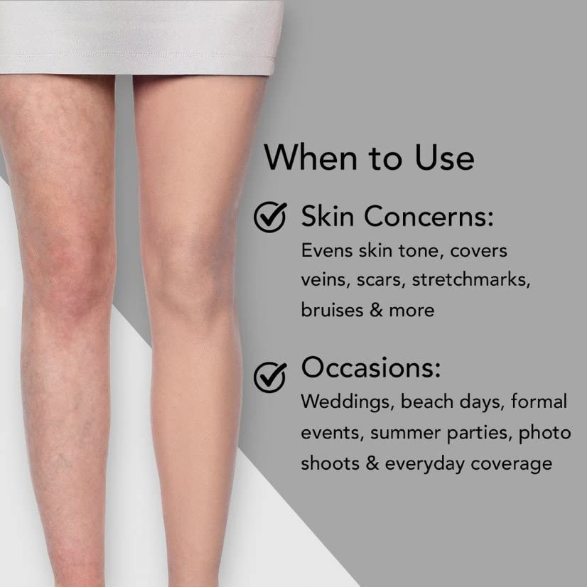 Creamy texture ready for body and leg coverage.
