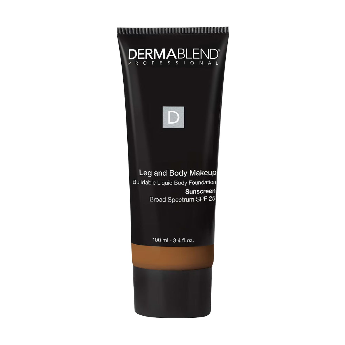 Dermablend Leg and Body Makeup SPF 25 bottle for all-day hydration and coverage.