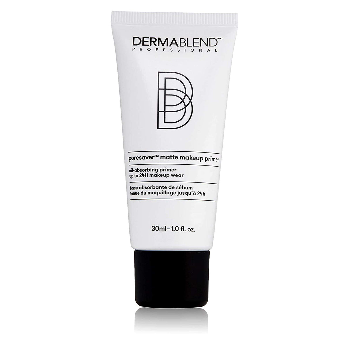 Dermablend Poresaver Matte Primer with a clear gel for oil control and a smooth base.