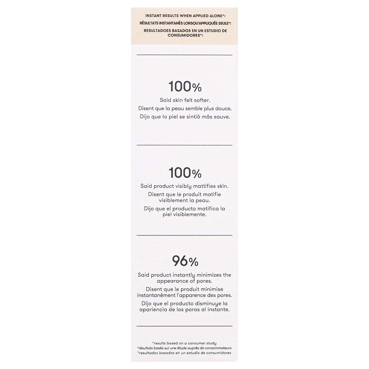 Dermablend Poresaver Matte Primer offers a soft, skin-like feel after application.