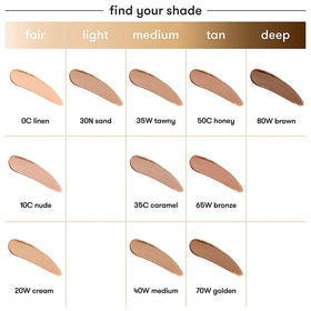 Dermablend Quick-Fix Stick demonstrates tattoos and blemishes coverage.