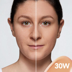 Dermablend Smooth Liquid Foundation pump dispense close-up for controlled application