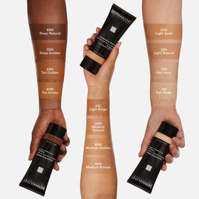 Dermablend SPF 25 protection shown during daylight wear.