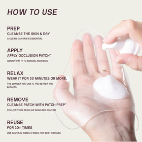 Hypoallergenic medical grade silicone material used in Dermaclara patches.
