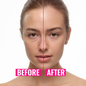Dermacol Satin Makeup Base on skin delivering an even satin finish.