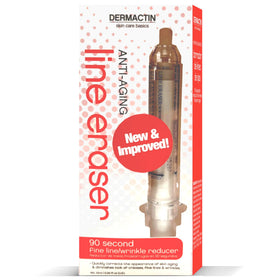 Dermactin 90 Second Fine Line Reducer bottle with precision applicator for controlled application