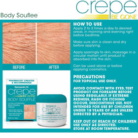 Dermactin Body Souffle texture with whipped swirl for silky hydration.