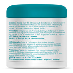 Dermactin Crepe Be Gone closeup jar highlights rich, luxurious moisture