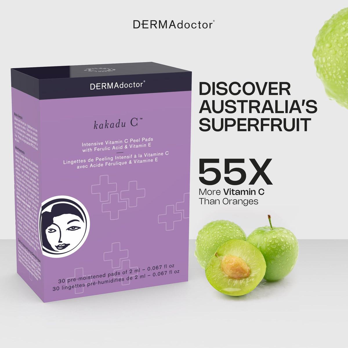 DERMAdoctor Cruelty-Free USA Made symbol close-up signals ethical production