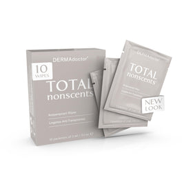 DERMAdoctor deodorant wipes pack ready for quick refreshment and protection