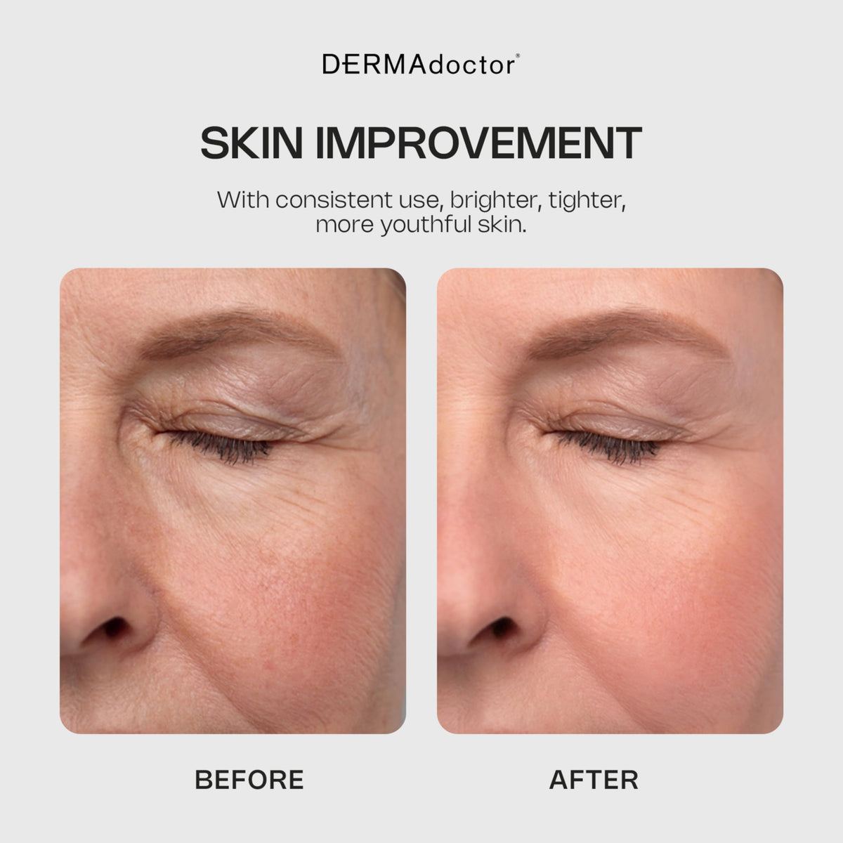 DERMAdoctor Glycolic Face Wash packaging close-up conveys premium dermatology formulation.