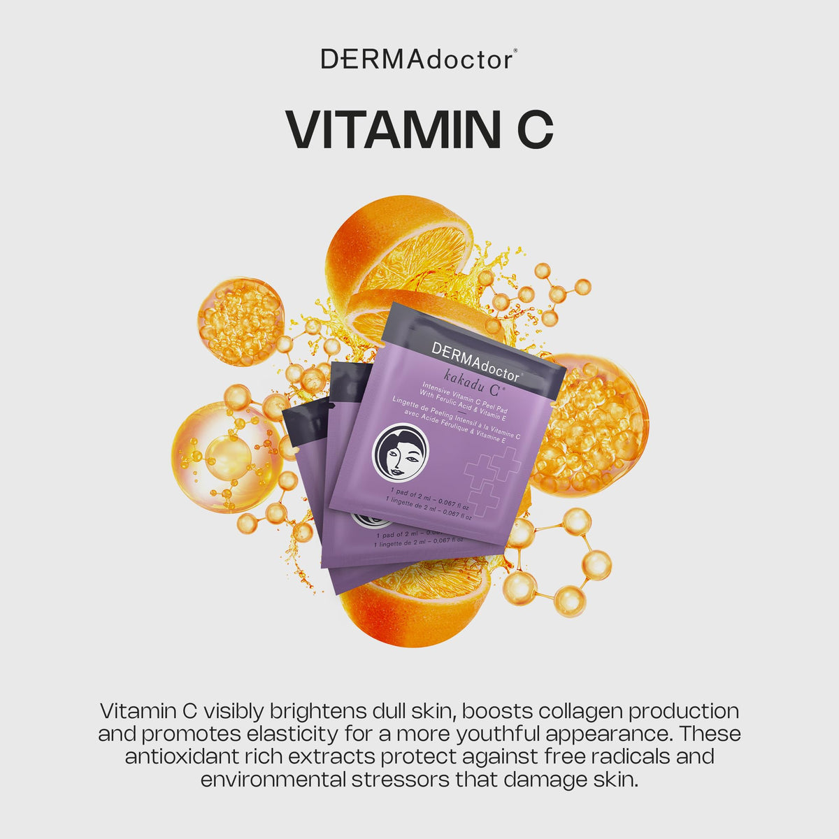 DERMAdoctor Green Tea Aloe Squalane close-up emphasizes soothing exfoliation with hydration