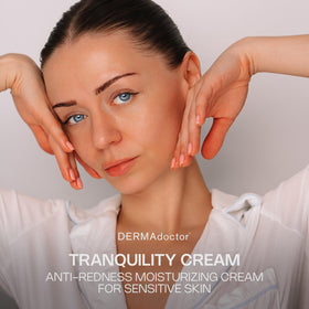 DERMAdoctor Hyaluronic Acid Moisturizer bottle with label demonstrates clean, gentle daily care.