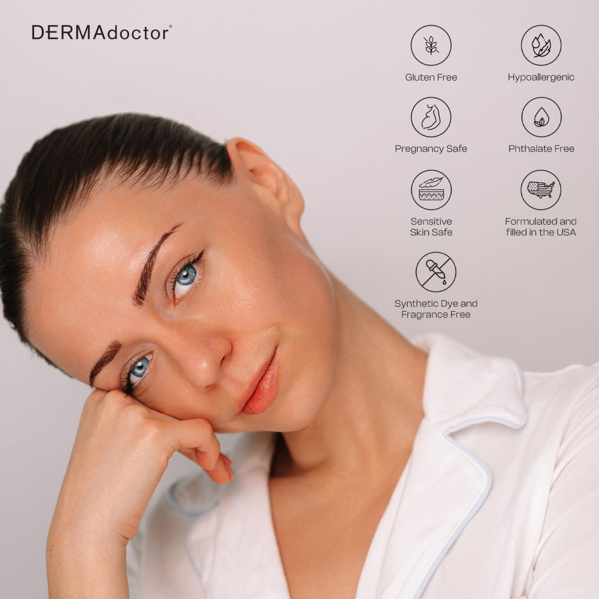 DERMAdoctor Hyaluronic Acid Moisturizer packaging features an easy-to-use oval cap.