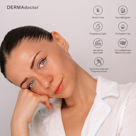 DERMAdoctor Hyaluronic Acid Moisturizer packaging features an easy-to-use oval cap.