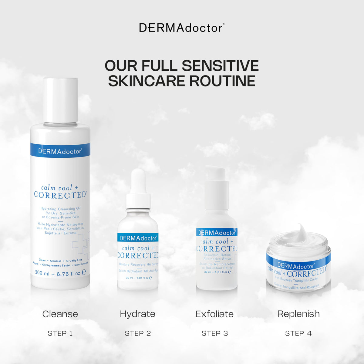DERMAdoctor Hyaluronic Acid Moisturizer is rosacea-friendly daily care.