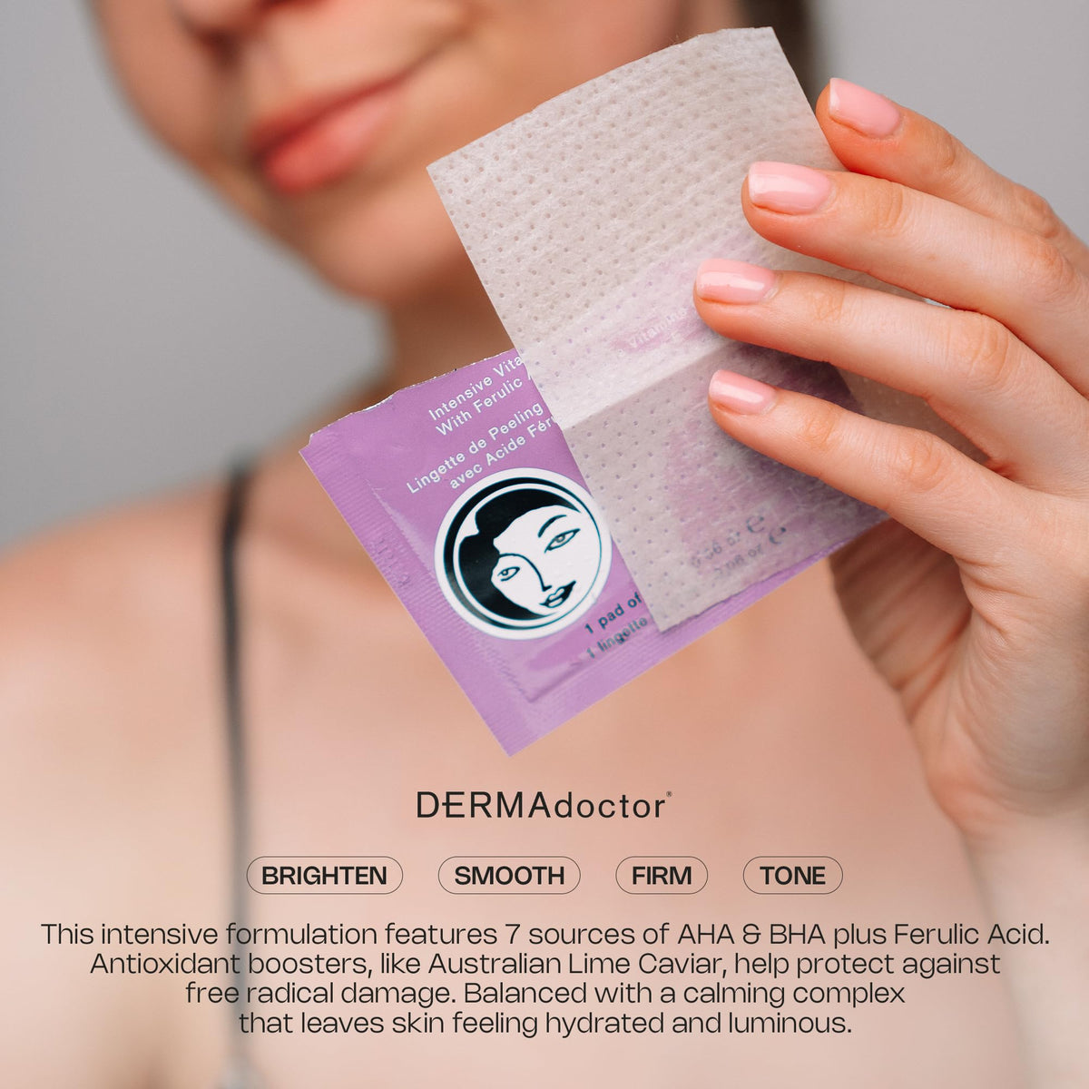 DERMAdoctor Kakadu Plum Vitamin C close-up highlighting antioxidant power for brighter skin