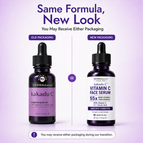 DERMADoctor vitamin c serum supports even tone over time.
