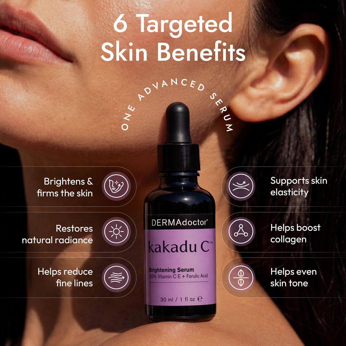 DERMADoctor Kakadu Plum boost adds powerful antioxidants for tone.