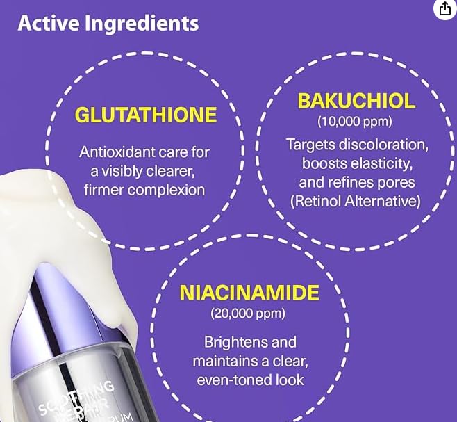 Dermafirm Face serum texture swirl shows lightweight hydration