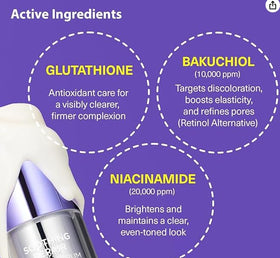 Dermafirm Face serum texture swirl shows lightweight hydration