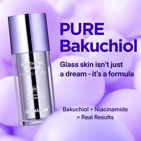 Dermafirm Niacinamide Peptides serum amber bottle close-up brightening