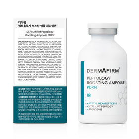 Dermafirm Peptology PDRN Ampoule 30ml bottle ready for nightly regimen.