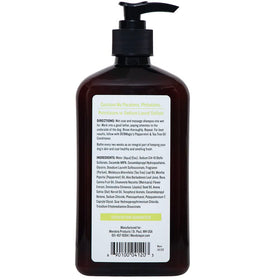 DERMagic peppermint tea tree shampoo for dogs supports coat care and odor reduction
