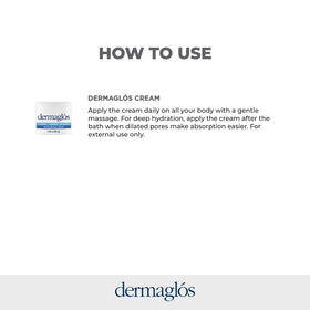 Dermaglós stretch marks prevention focus shows elasticity support potential.