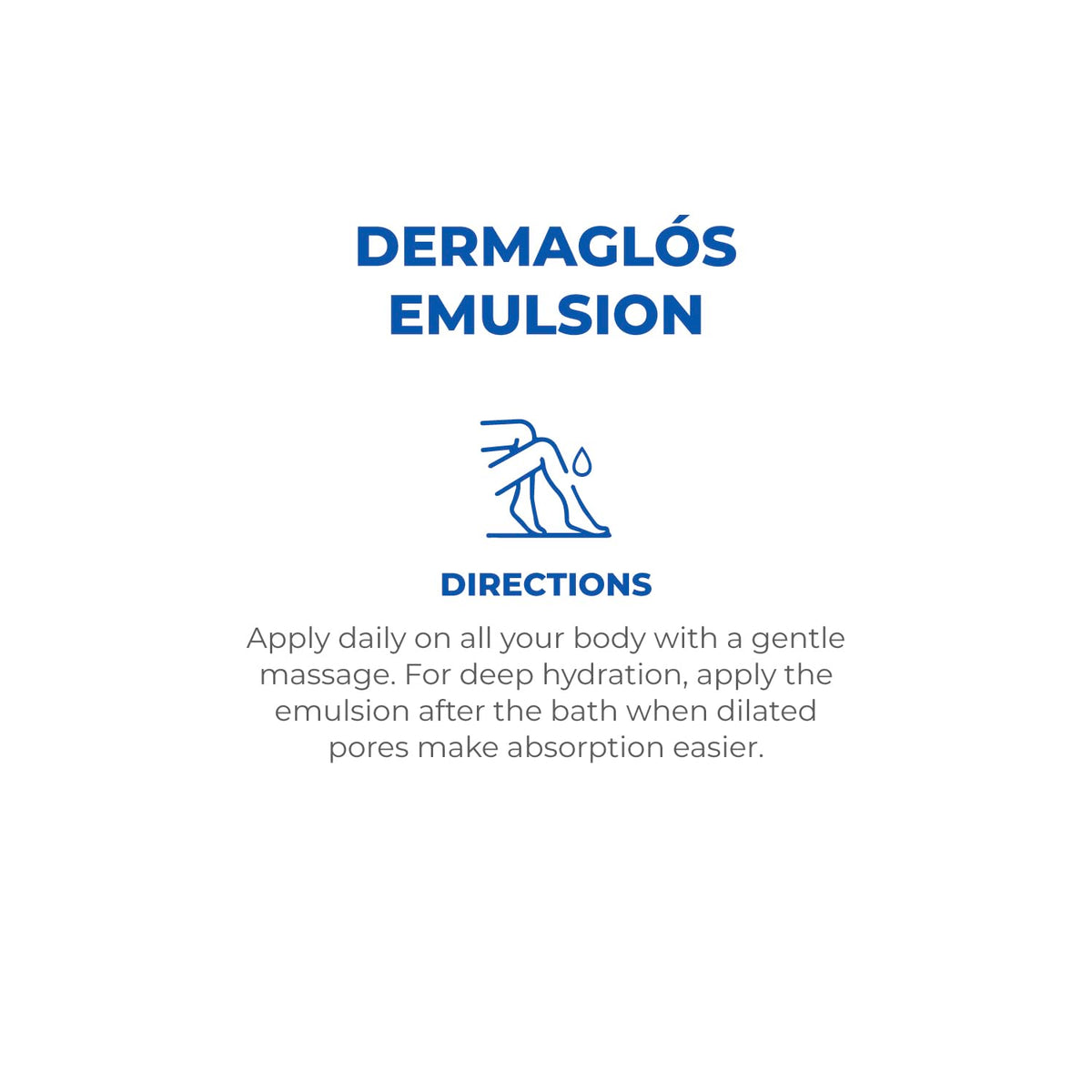 Label highlights vitamins A and E with allantoin for calming skin.