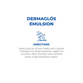 Label highlights vitamins A and E with allantoin for calming skin.