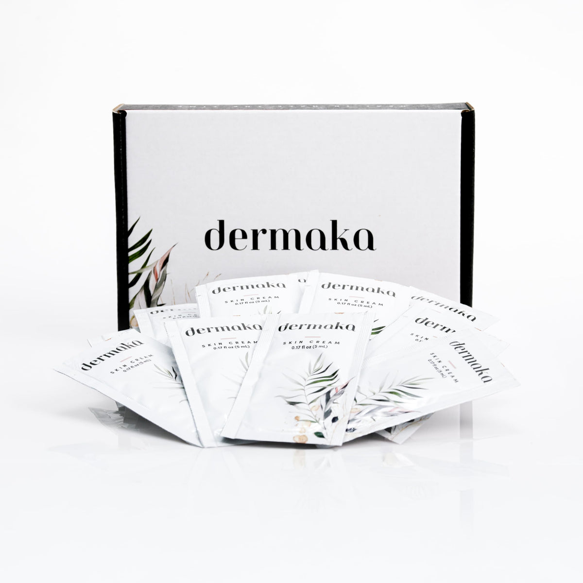 Dermaka Arnica Montana cream application for soothing, fast-absorbing moisturization.
