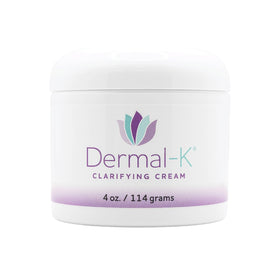 Dermal-K Vitamin K Cream bottle front view highlighting hydration and antioxidant benefits.
