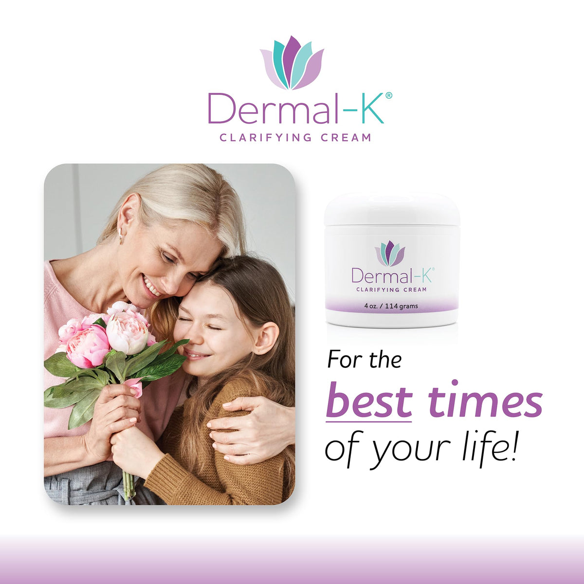 Dermal-K Vitamin K Cream night routine application around eyes.