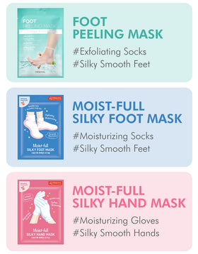 DERMAL Moistfull Silky Kit unboxing scene