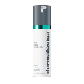 Dermalogica Acne Biotic Face Moisturizer bottle showing sleek packaging for daily balance.
