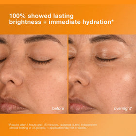 Dermalogica BioLumin-C Night Restore gel texture ready for bedtime application.