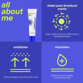 Dermalogica Clear Start Post-Breakout Fix with hydrating squalane emphasis for barrier support.