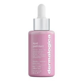 Dermalogica Liquid Peelfoliant bottle pour shows easy nightly exfoliation for clearer pores